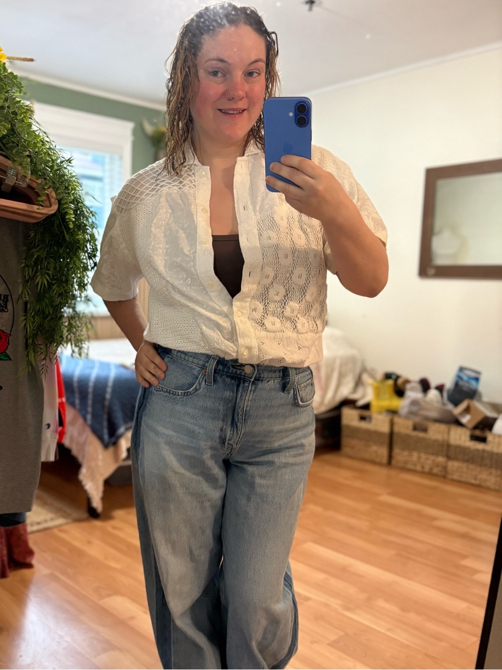 Casey + Max button down- VINTAGE - Picture 7 of 10